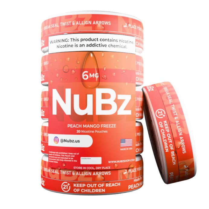 Peach Mango Freeze Nicotine Pouches image 2