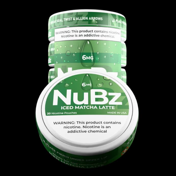 Iced Matcha Latte Nicotine Pouches image 5